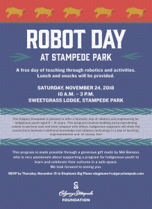 Robot Day at Stampede Park @ SWEETGRASS LODGE, STAMPEDE PARK