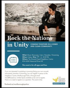 ROCK THE NATIONS IN UNITY -MUSIC SHOWCASE @ The Mustard Seed Neighbor Centre