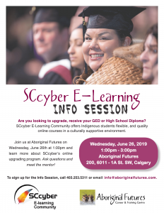 SCcyber E-Learning Info Session - Aboriginal Futures @ Aboriginal Futures