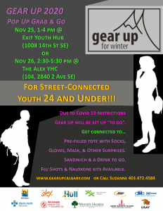GEAR UP 2020 | Pop up Grab and Go @ Exit Youth Hub