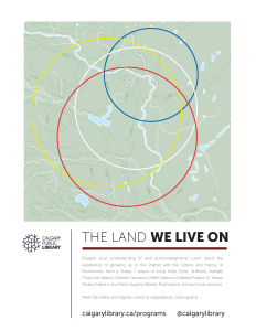 The Land We Live On | Calgary Public Library